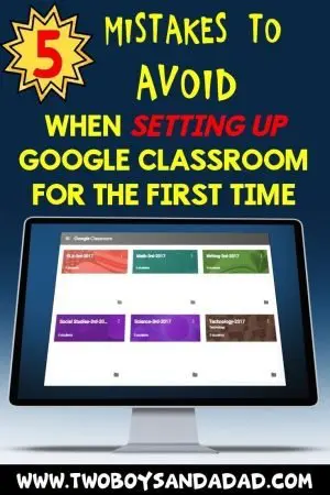 Setting Up Google Classroom