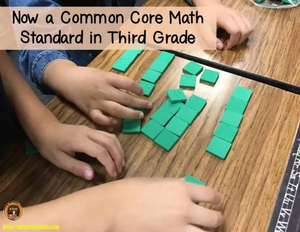 The Distributive Property of Multiplication is a Common Core Standard in Third Grade Mathematics